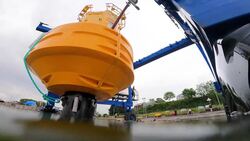 Most advanced autonomous buoy launched of UK coast to measure health of the oceans News Clip
