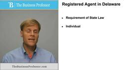 Registered Agent in Delaware Instructional Video