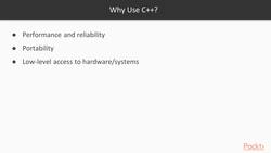 C++ Programming By Example - Why C++? Instructional Video