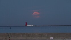 Final supermoon of the year appears in UK and Ireland News Clip