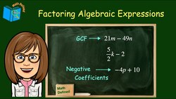 Mastering Factoring: A Complete Guide to Factoring Algebraic Expressions |Math Defined | 7.EE .A.1 Instructional Video