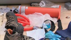 Rescued migrants led ashore in Dover News Clip