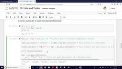 Python 🐍 Lists and Tuples Instructional Video