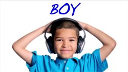 Learn English Words: Boy/Girl Instructional Video