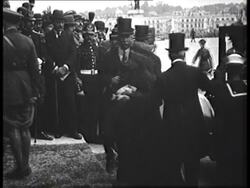 The signing of the Treaty of Versailles 1919 Stock Footage