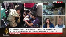 ‘Nobody knows,’ says Palestine Red Crescent Society chief about status of Gaza aid News Clip