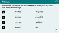 Synonyms and antonyms Instructional Video