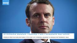 Workers Block Paris Trains As Pension Reform Strike Continues News Clip