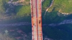 World's highest bridge opens in China News Clip