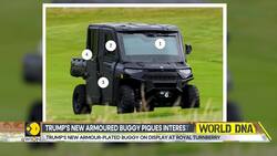 Scotland: Armoured golf cart accompanies Trump's fleet News Clip