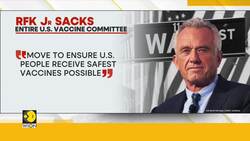 RFK Jr sacks entire US vaccine committee News Clip
