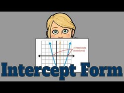 Graphing Quadratic Functions in Intercept Form Instructional Video
