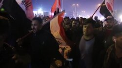 VOICED : Las protestas se avivan en Irak que sigue buscando un primer ministro News Clip