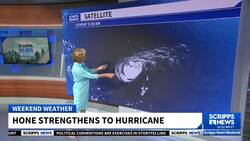 Hurricane Hone sweeps past Hawaii News Clip