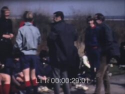 Amateur Football School Sports Stock Footage