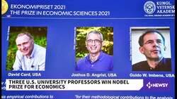 Three U.S. University Professors Win Nobel Prize For Economics News Clip