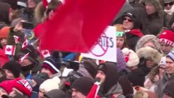 CLEAN : Canada: Truckers continue to block downtown Ottawa in protest of COVID-19 restrictions News Clip