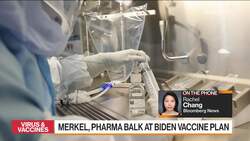 Merkel Opposes Virus IP Waver News Clip
