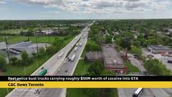 Peel Police seize $50M worth of cocaine being trafficked into GTA News Clip
