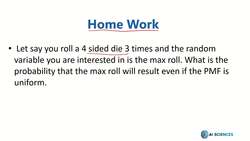 Data Science and Machine Learning (Theory and Projects) A to Z - Random Variables: Homework Instructional Video