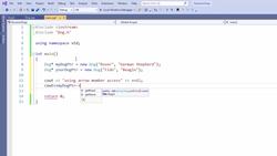 C++ Developer - Dynamic Memory - Part 2 Instructional Video