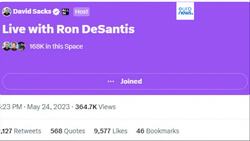 'Complete failure': Ron DeSantis' 2024 bid tripped up by chaotic Twitter chat with Elon Musk News Clip