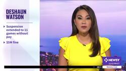 Browns QB Deshaun Watson Settles For 11-Game Suspension News Clip