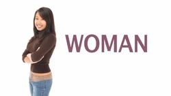 Learning English Words - Man/Woman Instructional Video