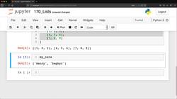Python for Everybody: The Ultimate Python 3 Bootcamp - Lists Instructional Video