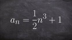 Learn how to write the first five terms of a sequence by plugging in their values Instructional Video