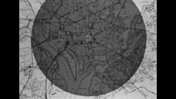 Federal Civil Defense Administration presentation regarding possible effects of a hydrogen bomb blast on Washington, DC News Clip