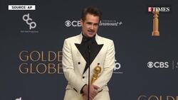 Zoe Saldana, Anna Sawai, Hiroyuki, Colin & Others Celebrate Golden Globe Victory News Clip