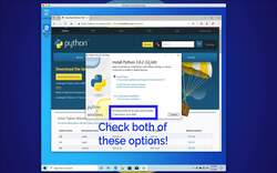 Python for Everybody: The Ultimate Python 3 Bootcamp - (Windows Only) Installing Python Instructional Video