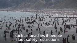 Hancock warns Government could close beaches if distancing rules are ignored News Clip