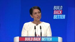 Home Secretary Priti Patel's Conservative Party speech News Clip