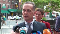 CLEAN : German FM calls US submarine actions 'irritating' at UN in New York News Clip