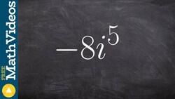 Simplifying a complex expression raised to the fifth power Instructional Video