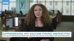NIH Says Experimental HIV Vaccine Has Been Found Ineffective News Clip