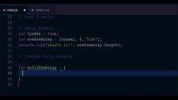 JavaScript Mastery from Zero to Hero - Prepare for Coding Interviews - What Are Complex and Multi-Dimensional Arrays in JavaScript Instructional Video