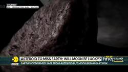Asteroid headed towards Earth could now smash into the Moon News Clip