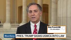Representative French Hill on USMCA, Volcker Rule Changes News Clip