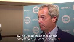 Nigel Farage says UK should 'roll out the red carpet' for Donald Trump News Clip