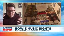 David Bowie's estate sells rights to his entire music catalogue for €220 million News Clip