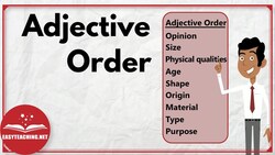 How to Correctly Order Adjectives | EasyTeaching Instructional Video