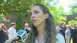 Hundreds gather in White Plains for unveiling of installation that honors Oct. 7 massacre victims News Clip