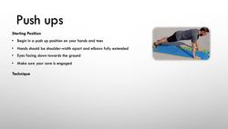 Fitness test - One minute push-up test Instructional Video