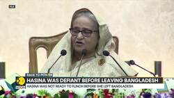 Bangladesh: Sheikh Hasina was defiant till the last hours before she left the country News Clip