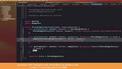 Mastering WidgetKit in SwiftUI 4, iOS 16 with Dynamic Island - Photo Widget Timeline Provider Instructional Video