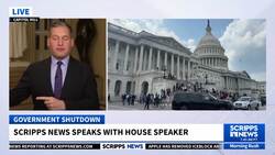 Johnson won’t commit to vote on potential Senate compromise as shutdown drags on News Clip