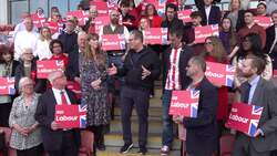 Sir Keir Starmer visits a sports ground in Essex on the eve of the local election polling day News Clip